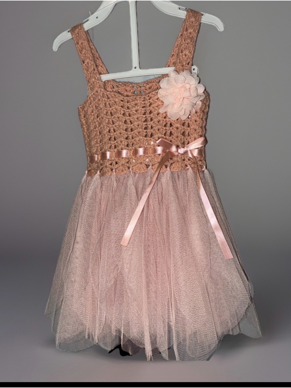 Elly & Emmy Blush Pink Dress 0-6 m gently used